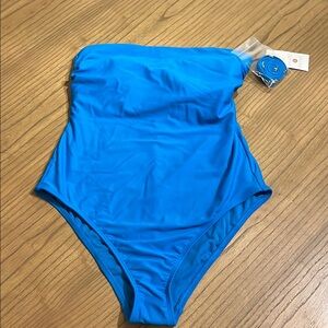 Shade & Shore Blue One-Piece Swimsuit